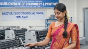 Tamil nadu Stationery and Printing Dept Notification 2026