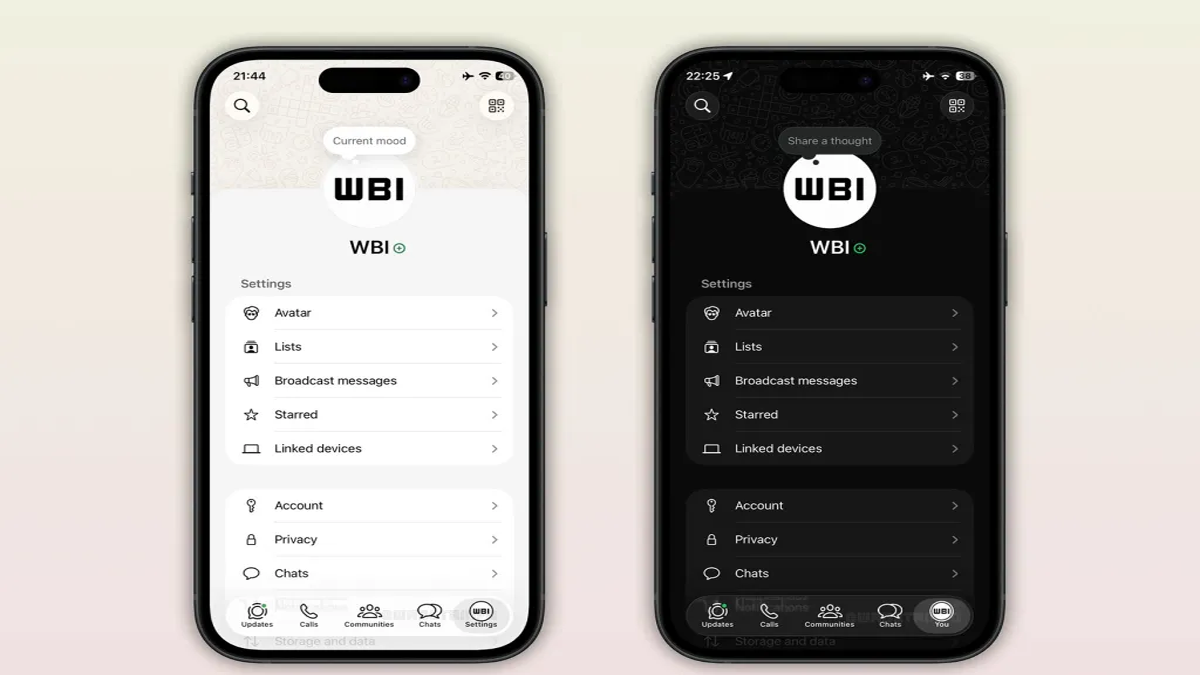 WhatsApp You Tab Feature Tamil